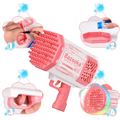 Bubble Blaster Bazooka Pink