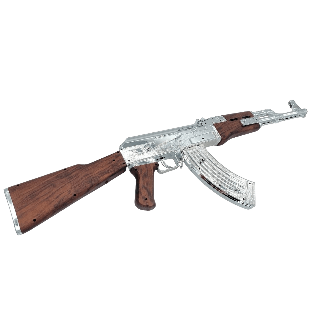 AK-47 Silver Gel Blaster