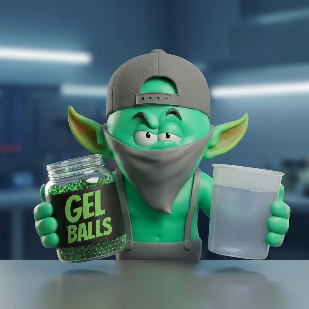 GelKugeln herstellen Anleitung Schritt 1