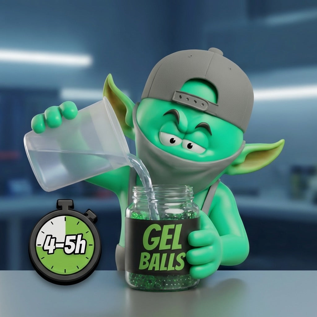 GelKugeln herstellen Anleitung Schritt 2