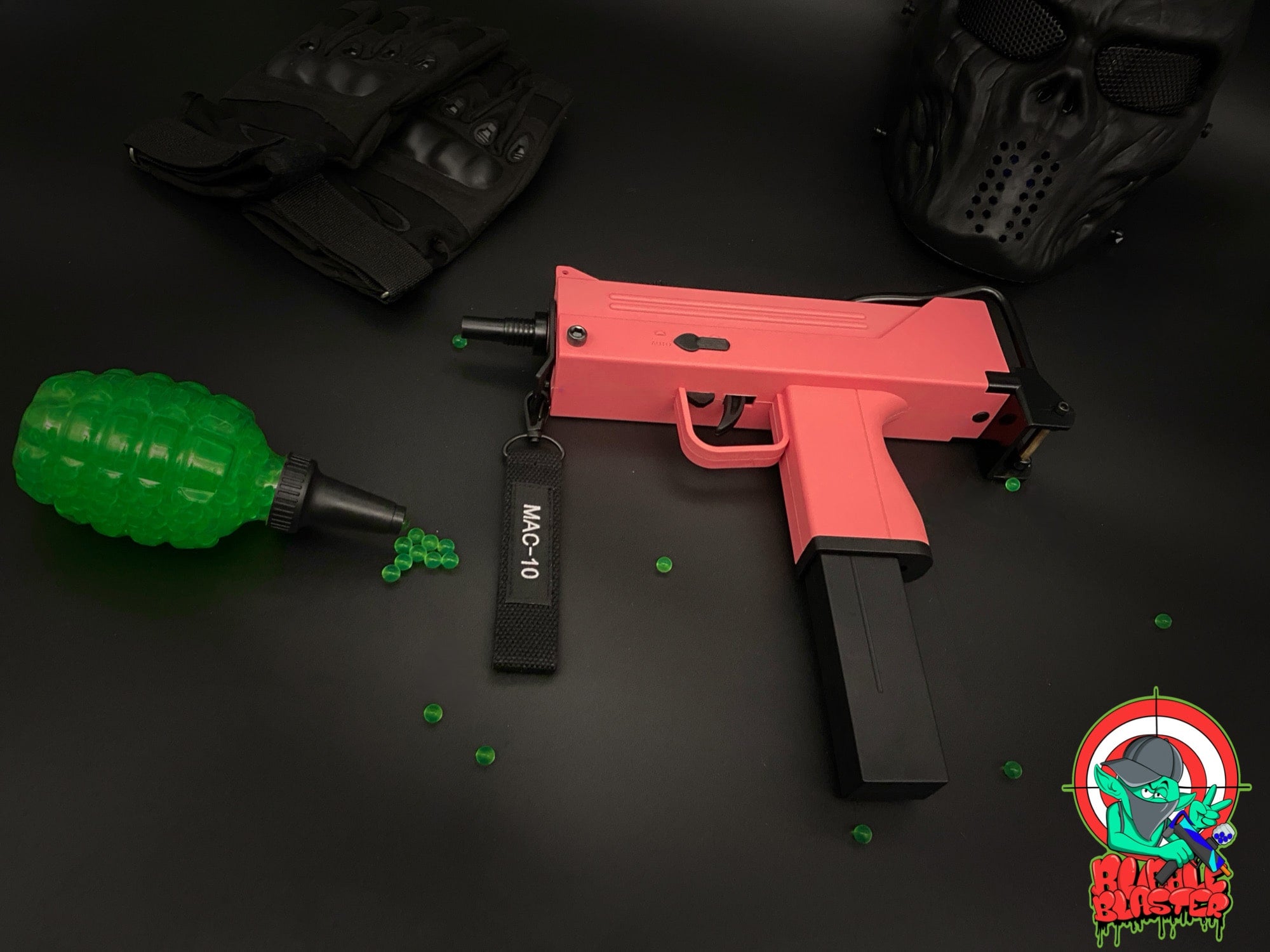 Gel Blaster MAC-10 Pink