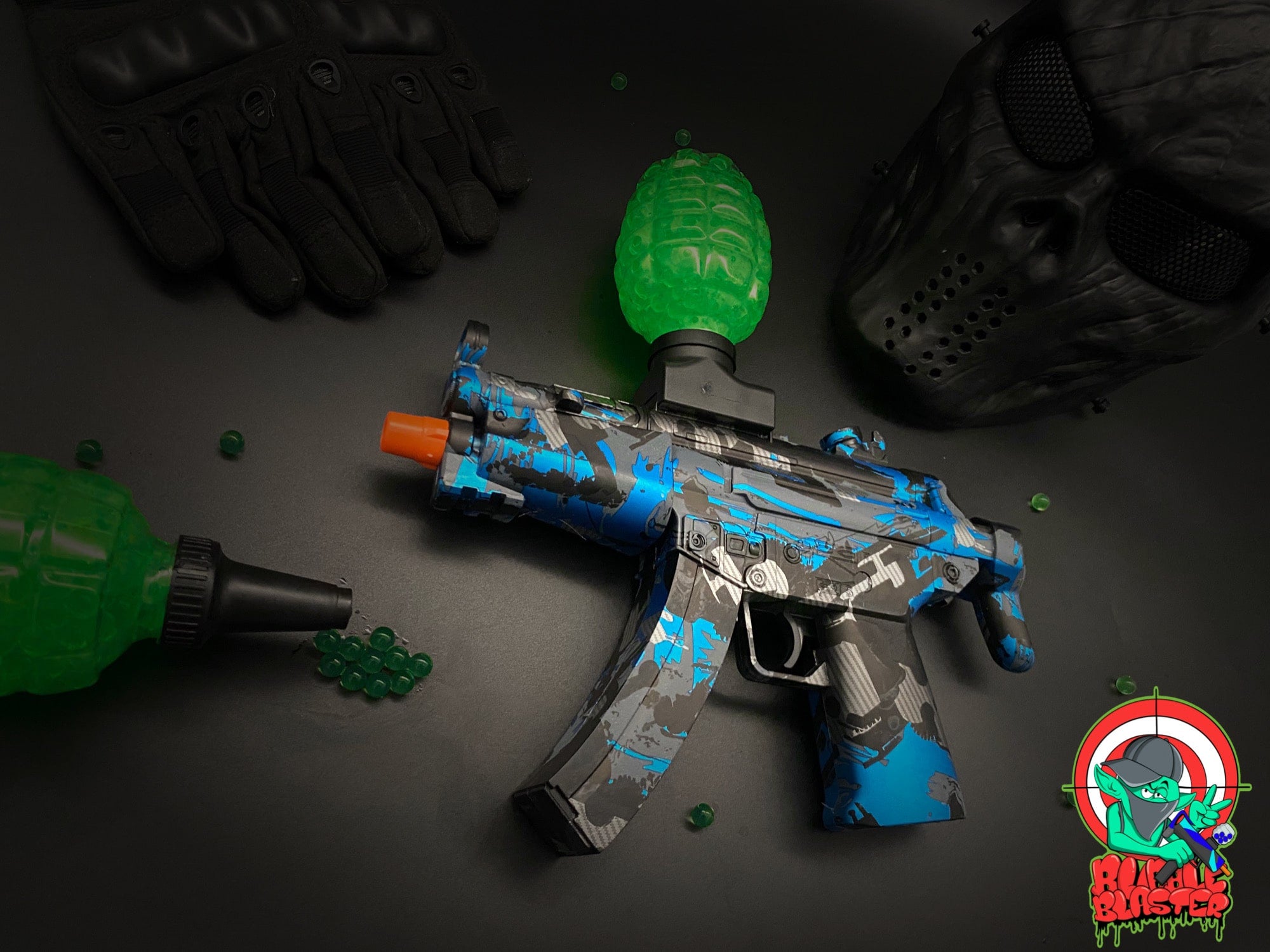 Gel Blaster MP5A3 Mini Blue