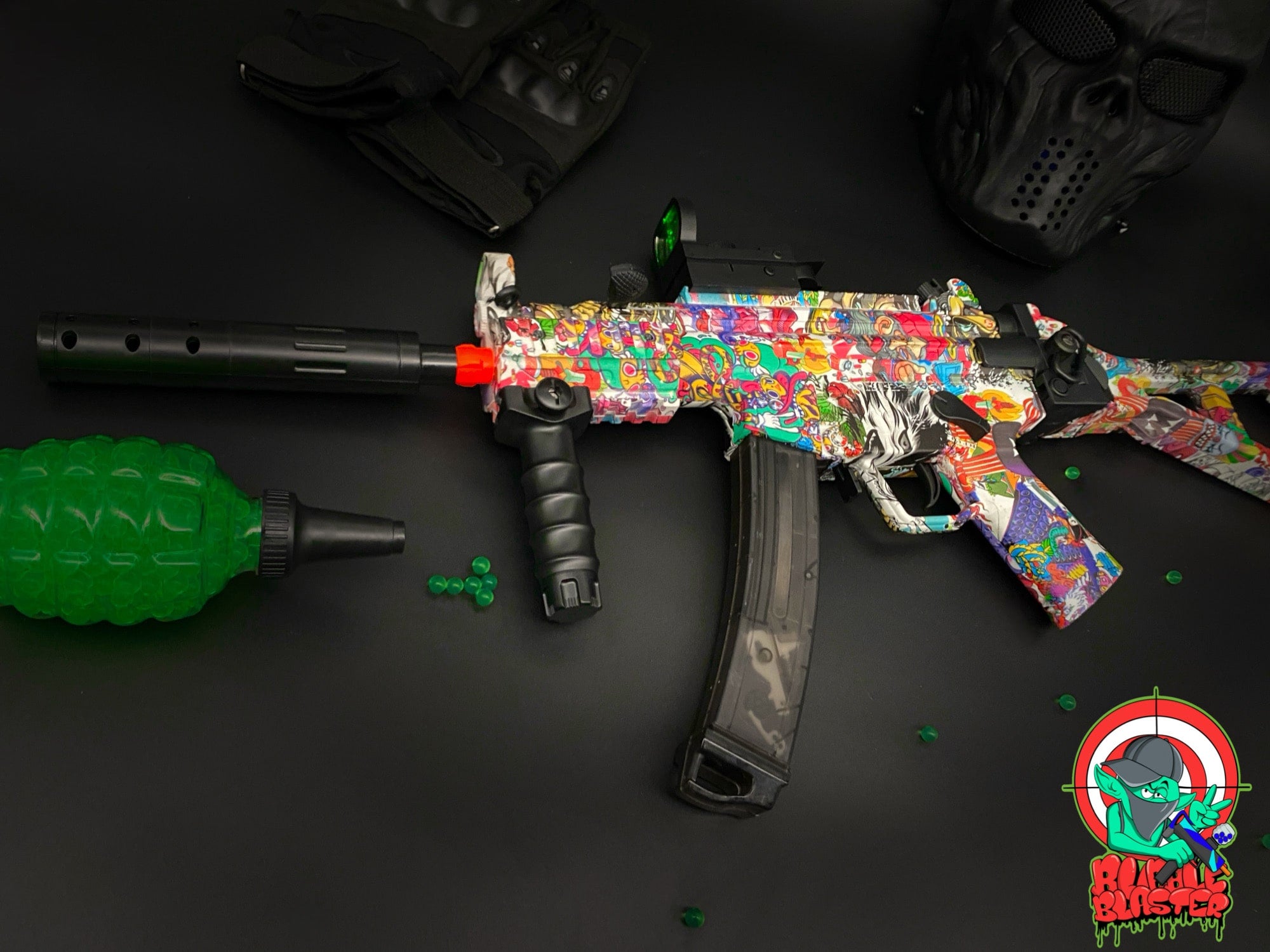 Gel Blaster MP5K Graffiti